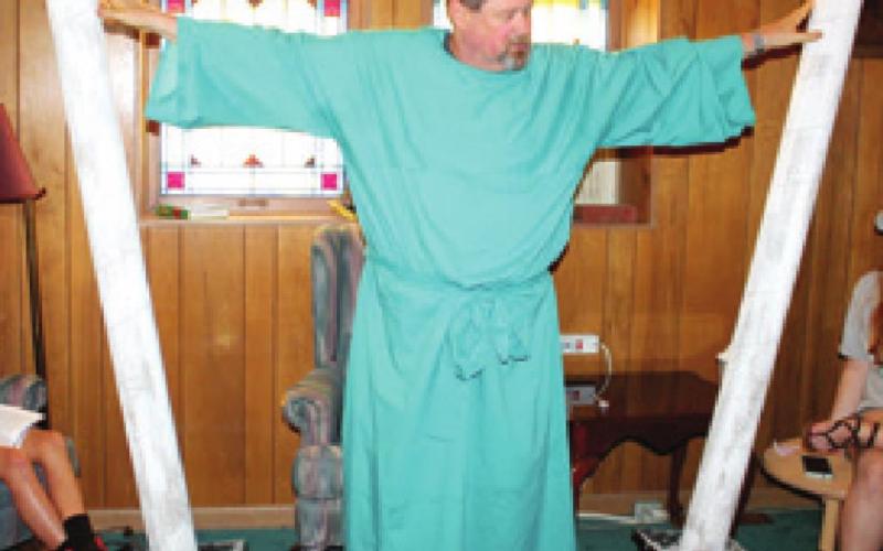 Area pastors portray Bible heroes at VBS