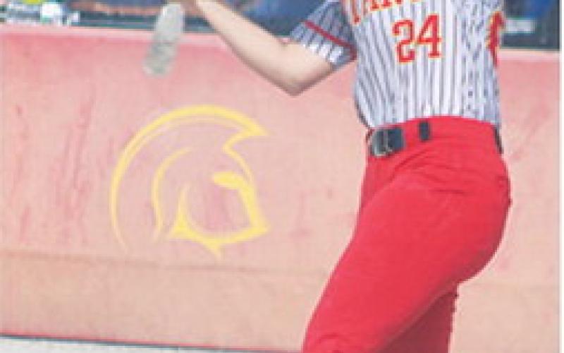 Lady Titan Senior, Katy Mooney, had three hits and scored three runs in the Columbus win over Oswego, 15-0, Thursday, at the Columbus Community Field Ballpark. The game was a make-up from earlier in the season. CUHS will play their first postseason game today in the Kansas Class 3A Regional against Cherryvale in Frontenac.