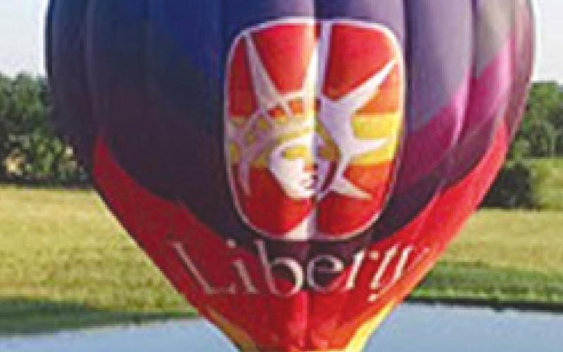 Libertas piloted by Tony Goodnow from Topeka will return to the Columbus Day Festival for the Hot Air Balloon Regatta.