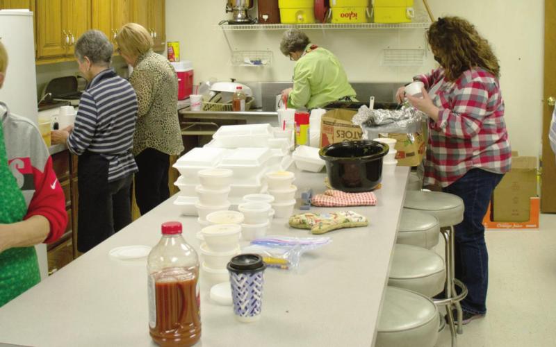Annual Methodist Church baked potato fundraiser is a smash