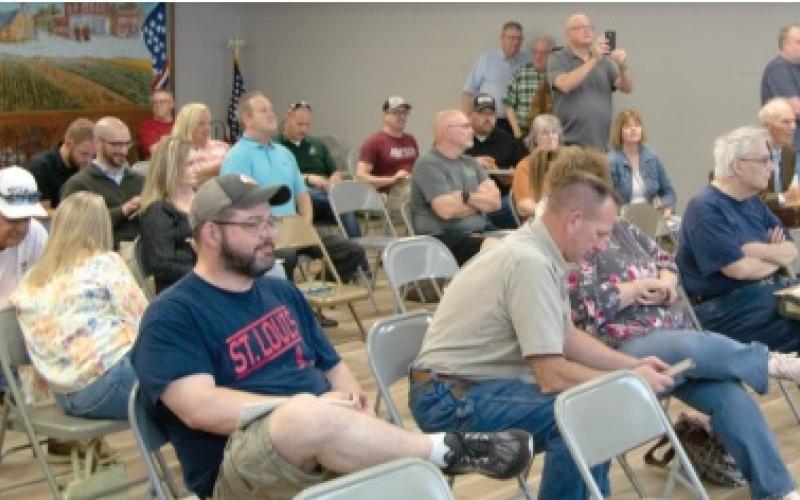 Large turnout for city plan meeting