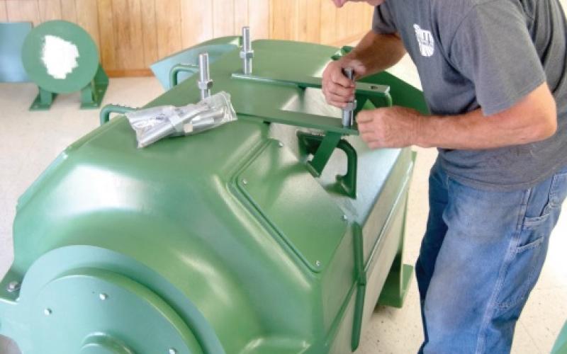 Motor replicas on display at Brutus