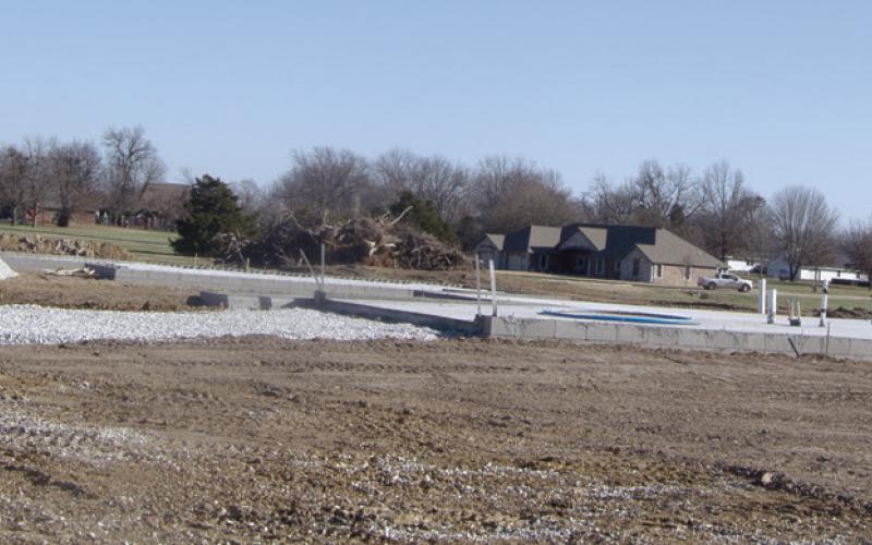 Foundations for nine more will be poured on the new development shortly. This development and the 16 new duplexes should give Columbus a substantial increase in population.