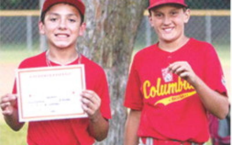 Columbus Cal Ripken 10U District 5 runners-up