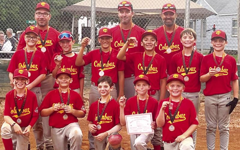 Columbus Cal Ripken 10U District 5 runners-up