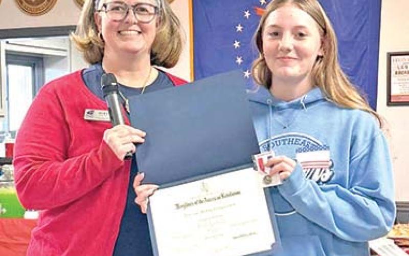 Southeast students recognized by DAR