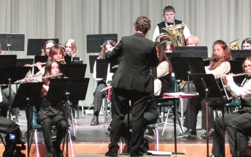 USD 493 performs Music in Our Schools concert