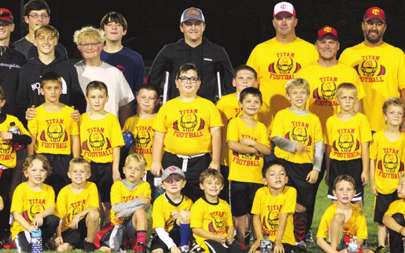 Mini Titan Flag Football teams