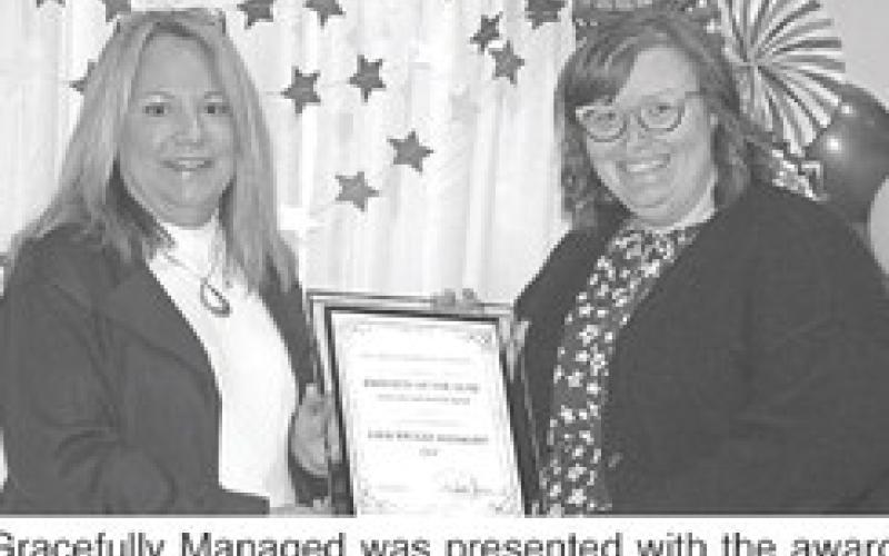 Gracefully Managed was presented with the award for Innovation and Growth.