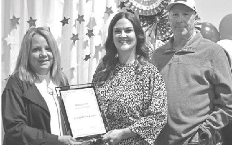 LugNutz was presented with the Rising Star Food Service Award at the annual Chamber dinner.