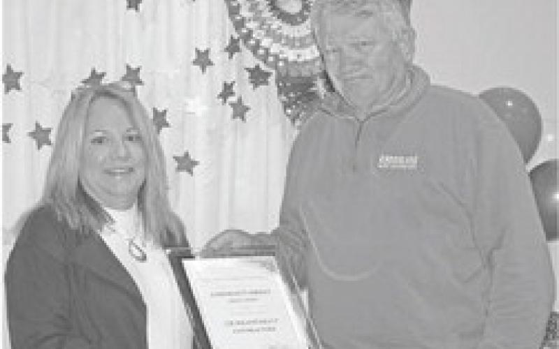 Crossland Heavy Contractors was presented with the Community Impact Legacy Award at the annual Chamber dinner.