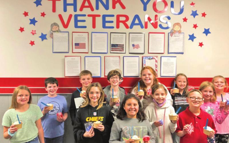 Local students thank veterans with essays