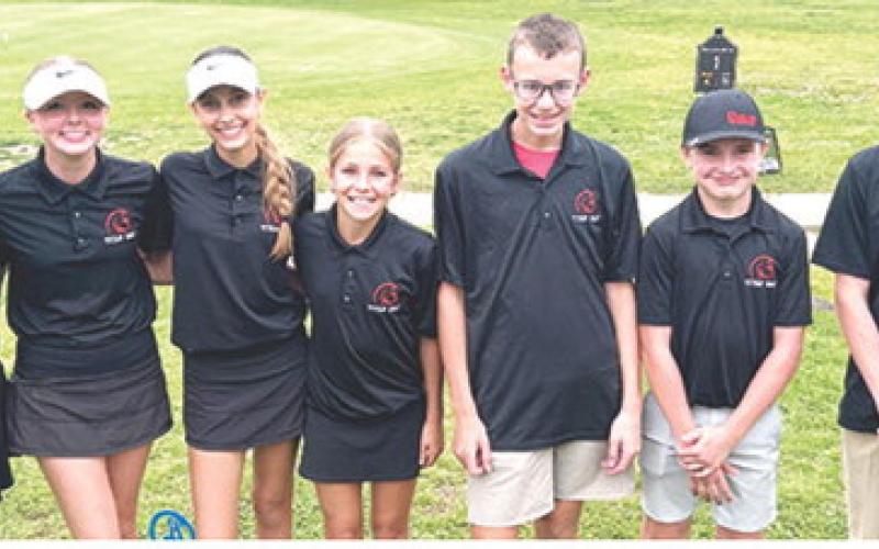 CJHS Golfers second in home tourney