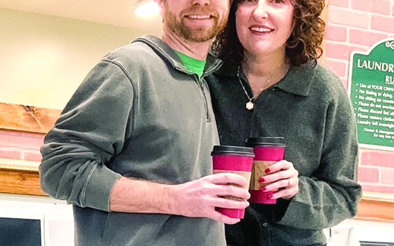 John and Heather Depratt are the new owners of the Maple Street Laundry.