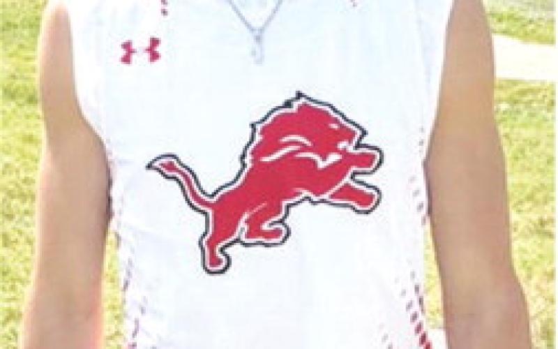 Caleb Grant, Baxter Springs Junior, cleared 6’3” for a record setting new personal best height and earn the CNC League Championship in High Jump. Caleb’s new record is three inches higher than his previous best. Grant also collected a league championship with the 4x400M Relay Team. Courtesy photo.