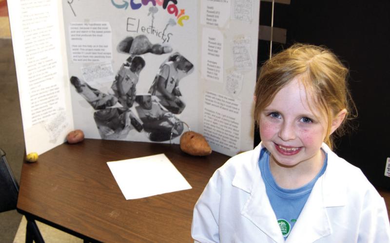 Columbus students enter projects in annual science fair