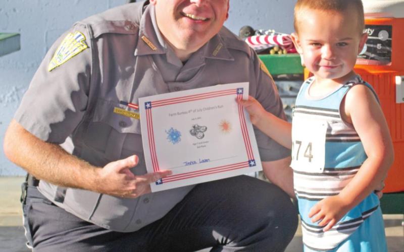 Youngsters vie for first in Children’s Fun Run