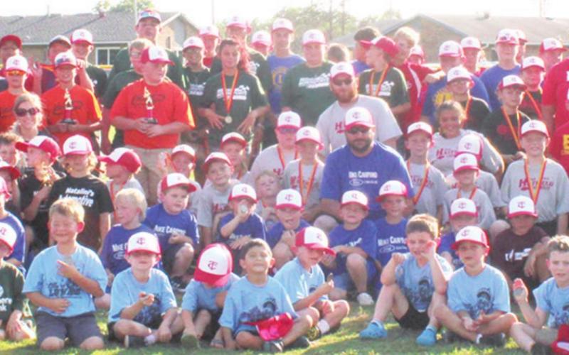The 2021 Columbus Ripken League wrapped up their regular season Thursday with closing ceremonies and awards presentations on Volunteer Field at the Community Field Ball Park. All league coaches and players donned their uniforms one last time to be recognized as the regular season officially ended and the post season began. The Columbus Cal Ripken League will be hosting the Kansas 8U State Baseball Tournament and the Kansas District 5 Baseball Tournament beginning tomorrow night at the ball park.