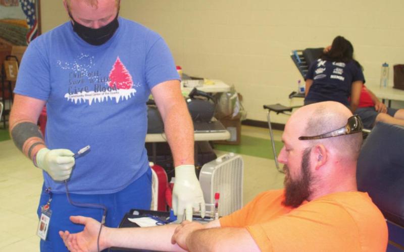 Community blood drive continues to meet goals