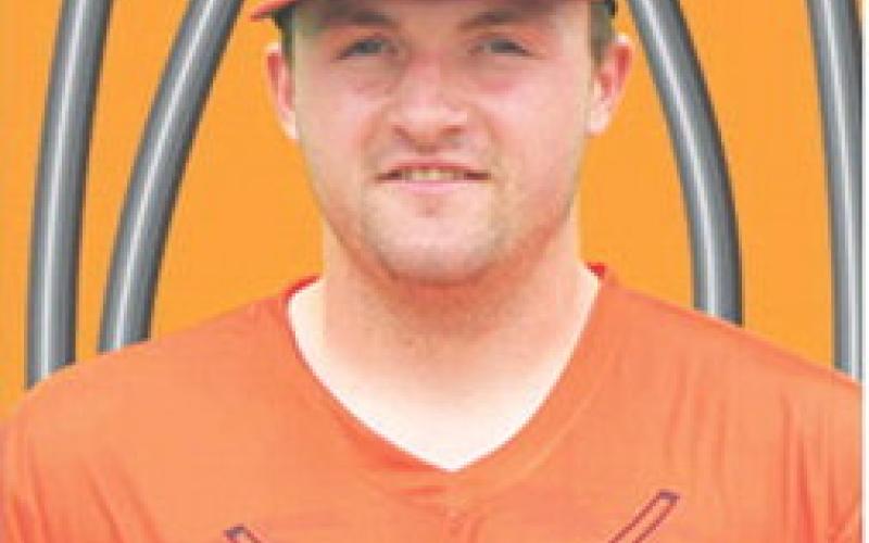 Titan Baseball Alum, Landin Midgett, earned his third Summer Collegiate League Championship in his three post-graduate seasons following the 19-11, Joplin Jailbirds championship win, July 31, at Joe Becker Stadium. He has two championships with the Joplin Outlaws in 2024 and 25. Courtesy photo.