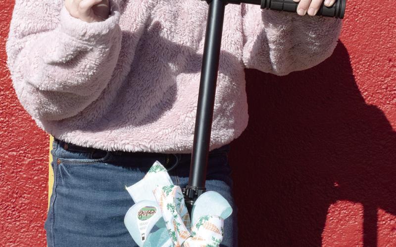 Willow Robinson was the winner of the ages eight- 10 year old group at the Chamber Easter Egg Hunt.