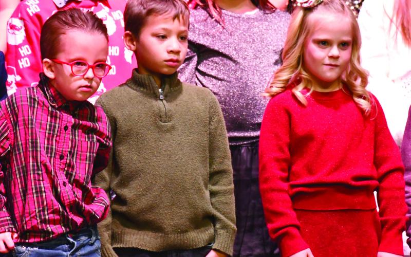 Nothing says it’s time for the holidays like the annual Park Elementary School Christmas Program. Youngsters dressed in colorful outfits and some wore Christmas themed accessories for the occasion as they performed cheery tunes for the audience.