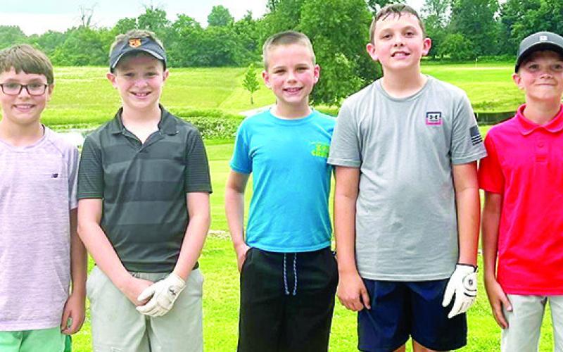 Columbus Rec Jr. Golf winners