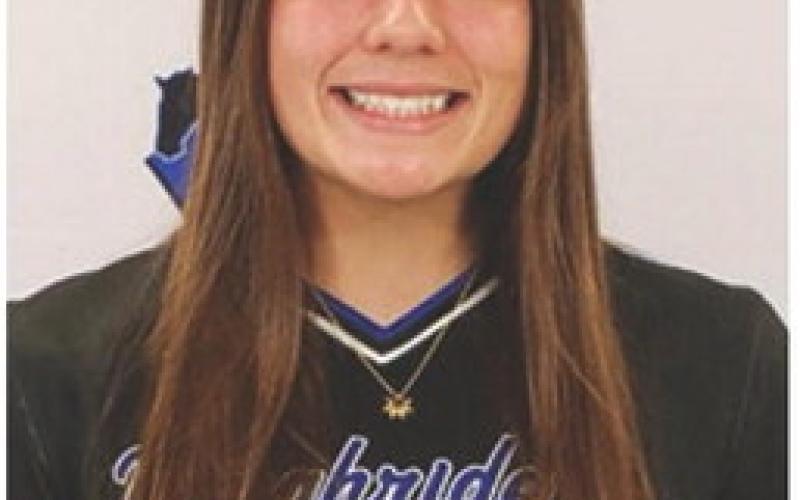 Aubree Saporito - Sophomore James T. Payne Award NJCAA All-American First Team Courtesy photo.