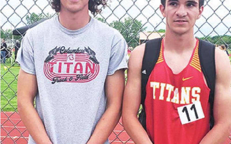 Gunnar and Trey Laurance qualified for the Kansas Class 3A State Track and Field Meet in the 400M Dash and the 800M Run. The brothers also qualified for the State Cross Country Meet last fall.