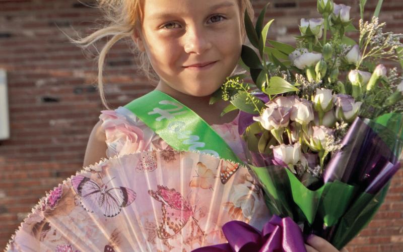 The Weir Homecoming Queen for 2024 was Henley Zimmerman, the daughter of Brianna and Beau Zimmerman. She adores pink, purple and painting. She enjoys dancing and cinnamon rolls. Her mom was homecoming queen 14 years ago. Runner-up was Rosalie Chapman the six-year-old daughter of Devin Chapman and Amber Dietz.