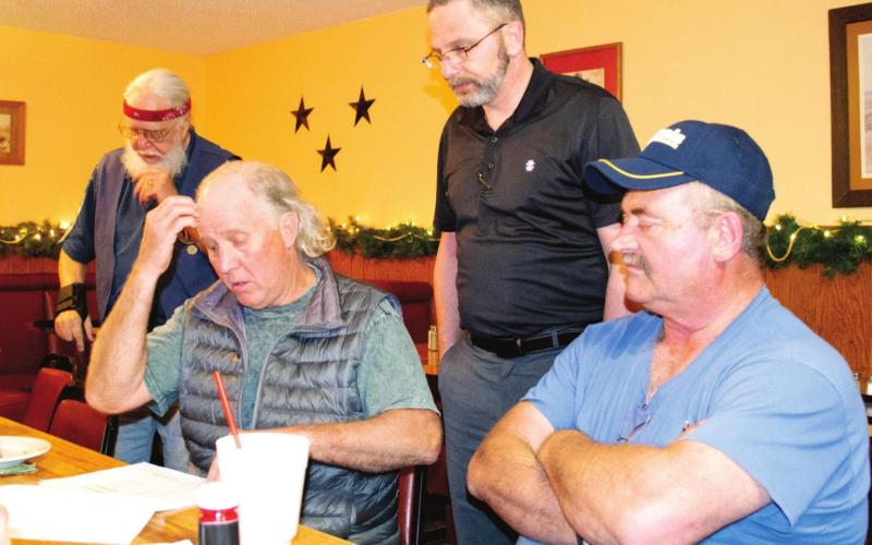 Baxter Springs Kiwanis Club members
