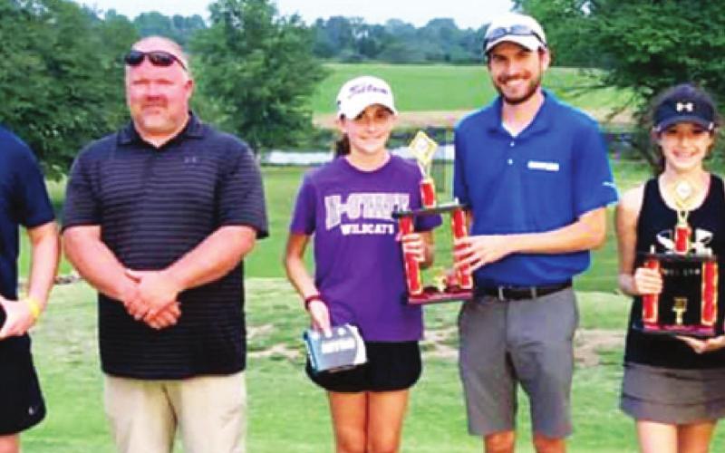 2021 Titan Golfers recognized Junior Golf mixed scramble winners