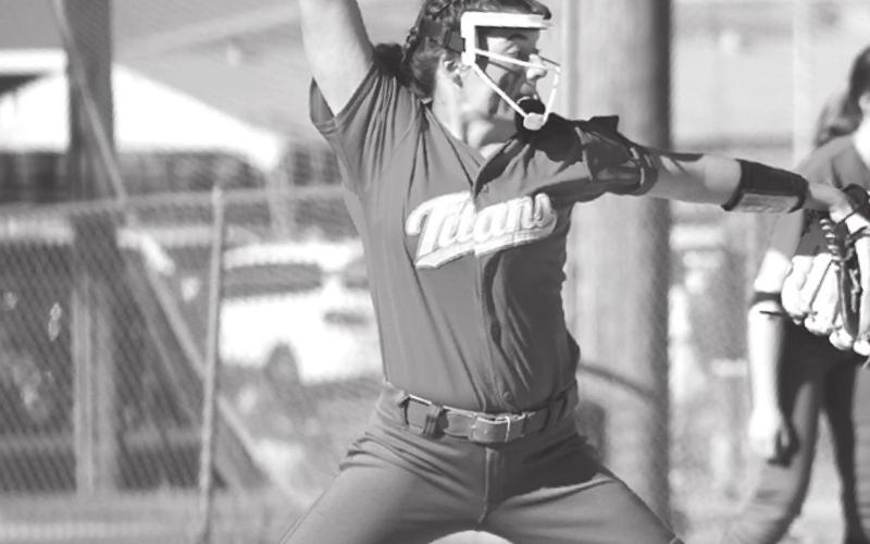 Aubree Saporito Sophomore Pitcher All-CNC First Team
