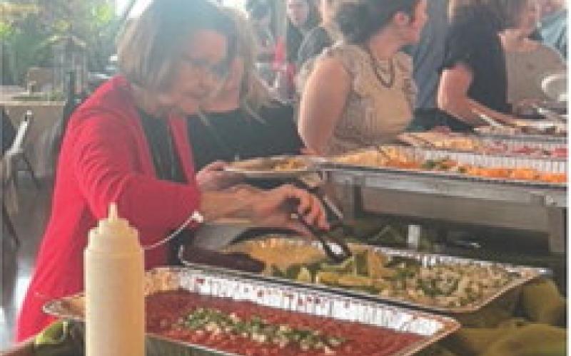Columbus Public Library has been bustling with activities recently. One event was a taco bar and bingo night to raise money for a new elevator.