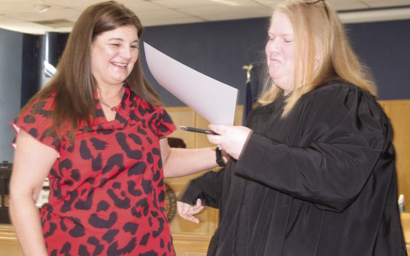 Cherokee County Clerk Rebecca Brassart