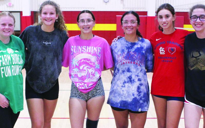 Three starters return for volleyball squad
