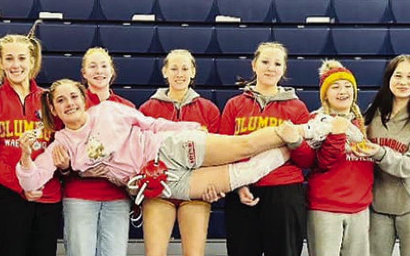 The Lady Titan Wrestling Team placed seventh in the Sixth Annual Women’s Invitational Tournament in a field of 20 teams. Coaches and wrestlers are: Casey Garvin, Hannah Noel, Tatum Kirk, Mollie Sauerwain, Kara Altis, Macey Dardenne, Amory Neely, Kayleigh Morgan, Adalynn Hutto, Grace Noel, and Brooklyn Collingsworth. Courtesy photo.