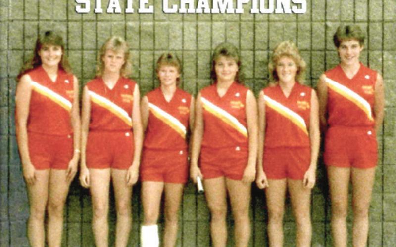 CUHS ‘85-’86 400 meter relay teams into HofF