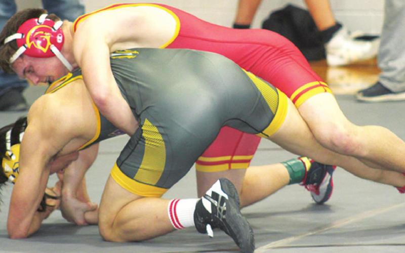 Titan Senior, Trent Smith, placed third at the USAWKS 2022 District 1 Championship, Saturday, in Louisburg earning a shot at a state title in the championship tournament, this Saturday in Topeka. Courtesy Photo.