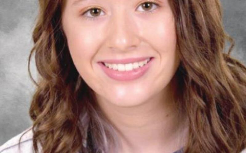 Galena Valedictorian, Salutatorian Chloe Harnar Valedictorian