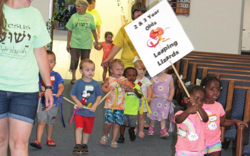 Center Christian Church VBS offers fun while learning