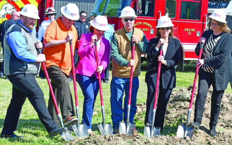 Baxter Springs breaks ground for new fire station