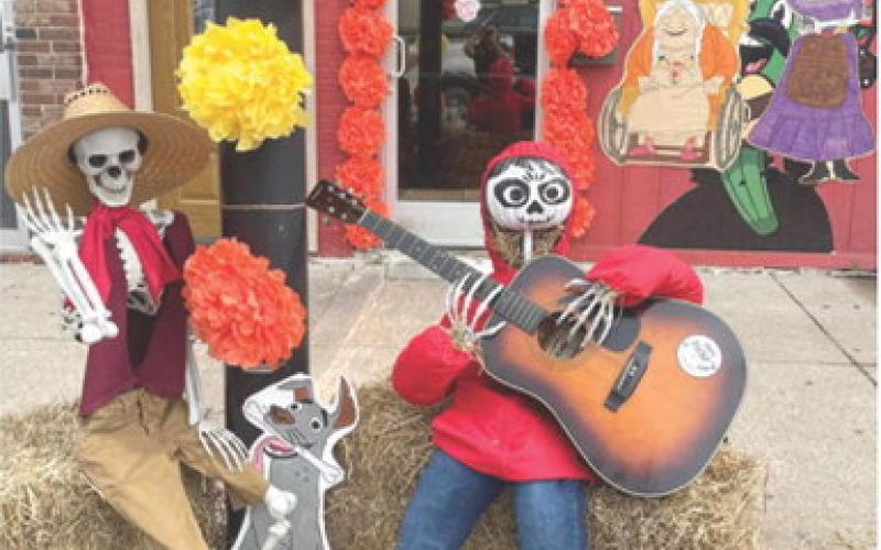 Columbus Day scarecrow contest showcases many themes