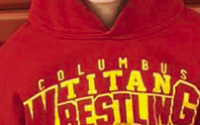 Rhett Tedlock represented the Titan Boys in the Kansas Heartland 6U State Wrestling Tournament, March 9, in Salina. Rhett is a member of the Columbus Wrestling Club. Courtesy photo.