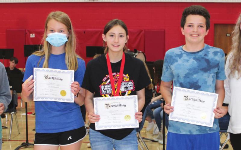 Central students earn academic recognition at ceremony