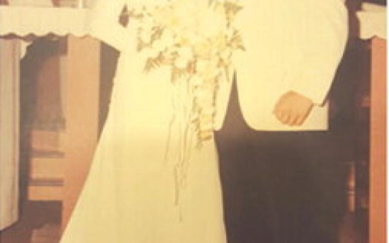 Karen and Bob Thomas on their wedding day, July 30, 1966. Courtesy photo.