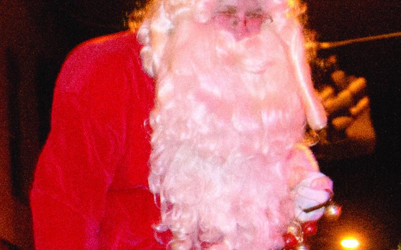 Santa made his debut in Columbus during the annual Christmas parade.