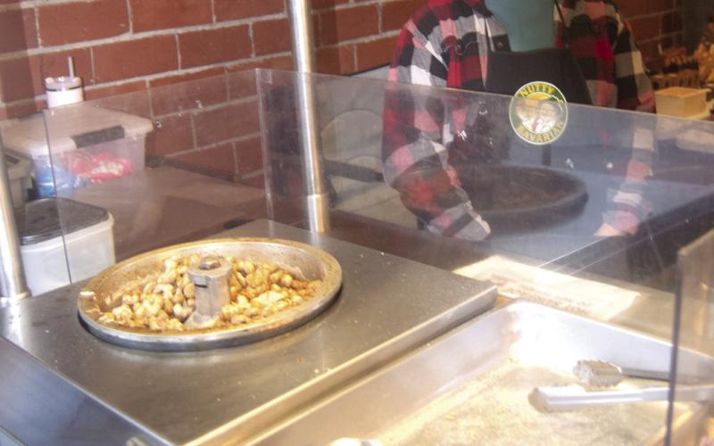 A unique assortment of T&amp;B Nutty Bavarian roasted cashews and almonds were available at the Christmas Market held in the State Theatre Event Center.