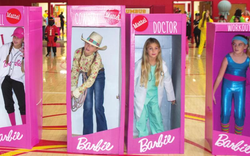 Costumes abound at Columbus Central Halloween assembly