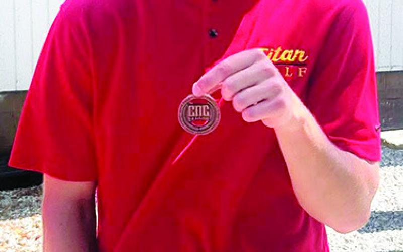 Easton Long, CUHS Sophomore All-CNC League, Seventh Place